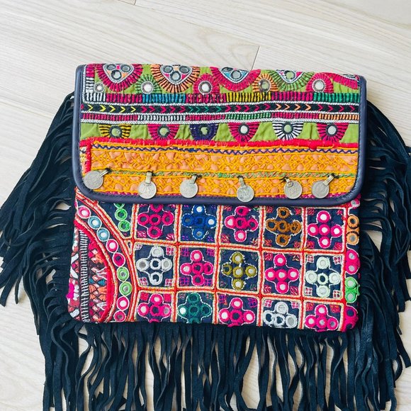 BRAND NEW Crossbody women sling bag, vintage Banjara boho bag, Bohemian bag